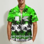 Kawasaki 3D Button Hawaii Shirt Gift for Men Dad Father