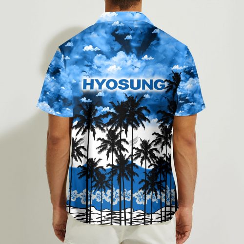Hyosung 3D Button Hawaii Shirt Gift for Men Dad Father