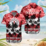 Farmall 3D Button Hawaii Shirt Gift for Men Dad Father
