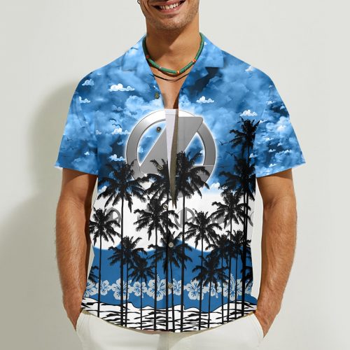 Landini 3D Button Hawaii Shirt Gift for Men Dad Father