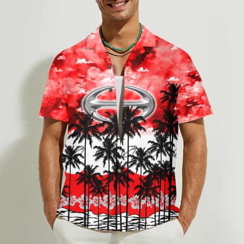 Hino 3D Button Hawaii Shirt Gift for Men Dad Father