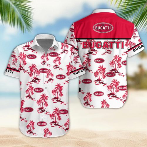 Bugatti 3D Button 3D Button Hawaiian Shirt Gift for Men Dad Father Gift for Men Dad Father