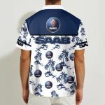 Saab 3D Button 3D Button Hawaiian Shirt Gift for Men Dad Father Gift for Men Dad Father