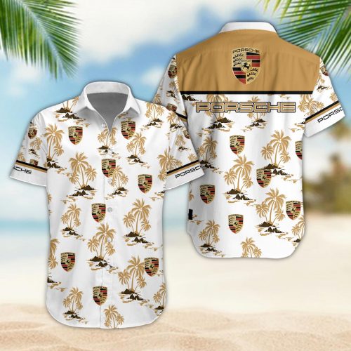 Porsche 3D Button 3D Button Hawaiian Shirt Gift for Men Dad Father Gift for Men Dad Father