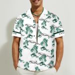 Jaguar 3D Button 3D Button Hawaiian Shirt Gift for Men Dad Father Gift for Men Dad Father