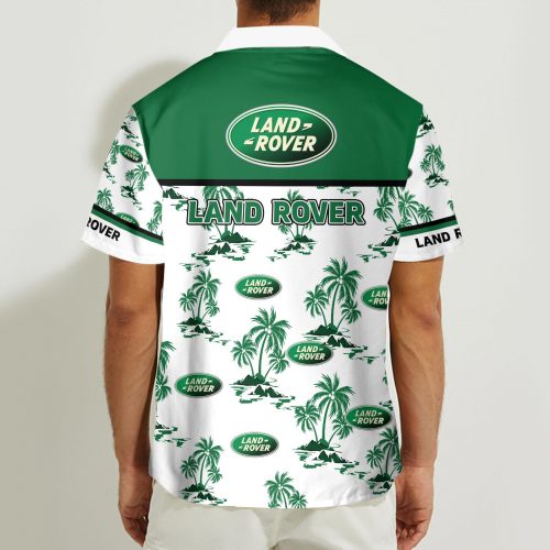 Land-Rover 3D Button 3D Button Hawaiian Shirt Gift for Men Dad Father Gift for Men Dad Father