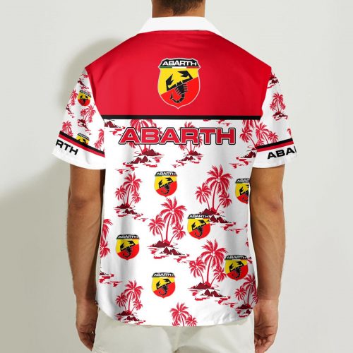 Abarth 3D Button 3D Button Hawaiian Shirt Gift for Men Dad Father Gift for Men Dad Father