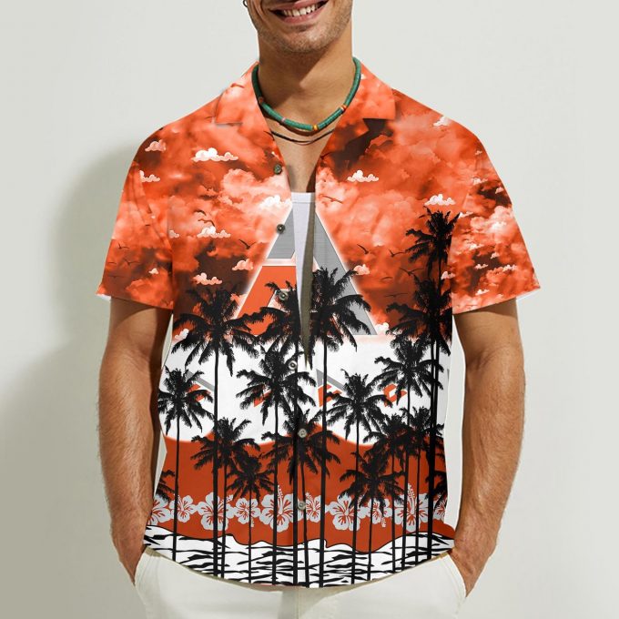 Allis Chalmers 3D Button Hawaii Shirt Gift for Men Dad Father