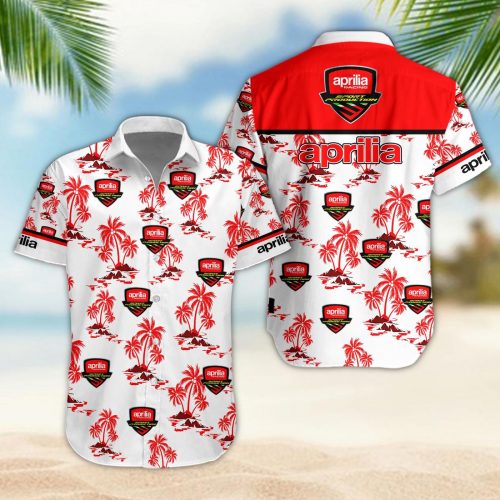 Aprilia 3D Button 3D Button Hawaiian Shirt Gift for Men Dad Father Gift for Men Dad Father