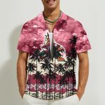 Arizona Coyotes 3D Button 3D Button Hawaiian Shirt Gift for Men Dad Father Gift for Men Dad Father
