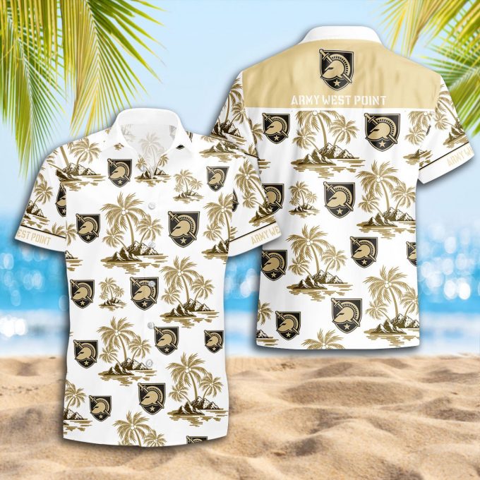Army Black Knights 3D Button Hawaii Shirt Gift for Men Dad Father