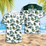 Baylor Bears 3D Button Hawaii Shirt Gift for Men Dad Father