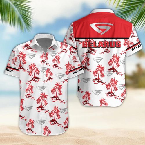 Belarus 3D Button 3D Button Hawaiian Shirt Gift for Men Dad Father Gift for Men Dad Father