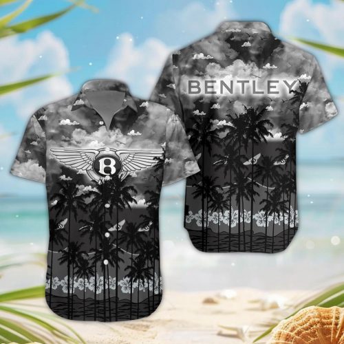 Bentley 3D Button Hawaii Shirt Gift for Men Dad Father