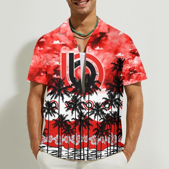 Bimota 3D Button Hawaii Shirt Gift for Men Dad Father