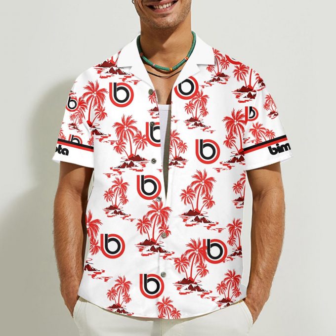Bimota 3D Button 3D Button Hawaiian Shirt Gift for Men Dad Father Gift for Men Dad Father