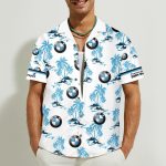 BMW 3D Button 3D Button Hawaiian Shirt Gift for Men Dad Father Gift for Men Dad Father