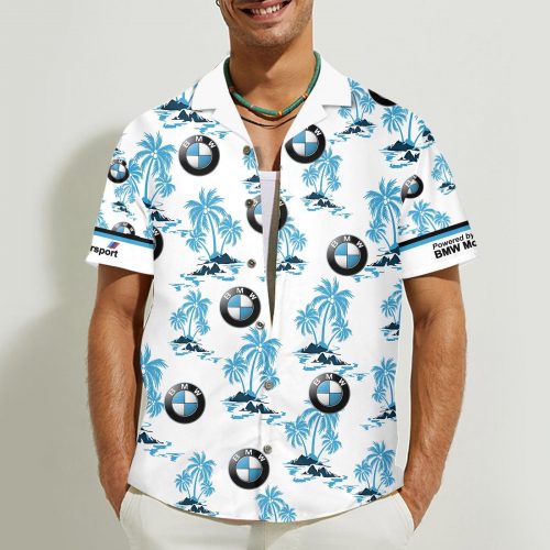 BMW 3D Button 3D Button Hawaiian Shirt Gift for Men Dad Father Gift for Men Dad Father