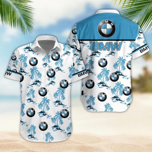 BMW 3D Button 3D Button Hawaiian Shirt Gift for Men Dad Father Gift for Men Dad Father