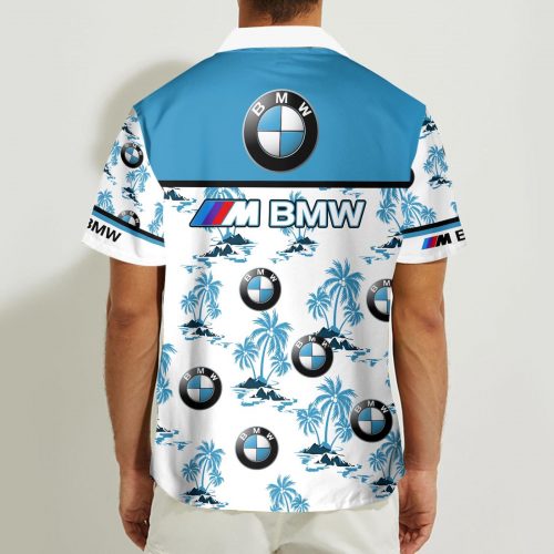 BMW M 3D Button 3D Button Hawaiian Shirt Gift for Men Dad Father Gift for Men Dad Father