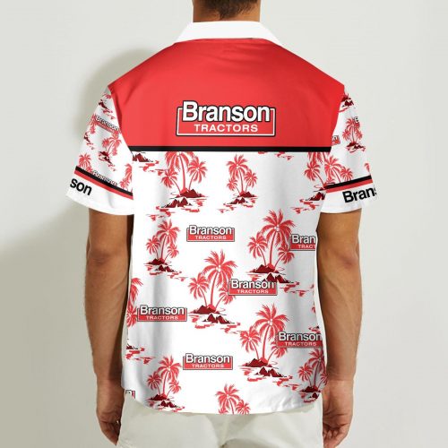 Branson 3D Button 3D Button Hawaiian Shirt Gift for Men Dad Father Gift for Men Dad Father