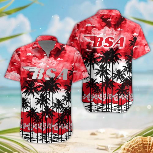 BSA 3D Button Hawaii Shirt Gift for Men Dad Father