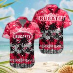 Bugatti 3D Button Hawaii Shirt Gift for Men Dad Father