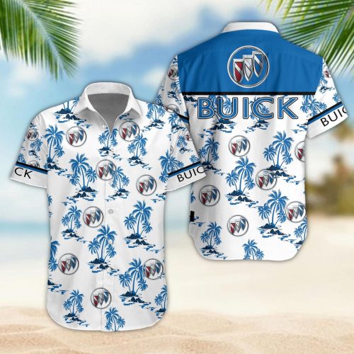 Buick 3D Button 3D Button Hawaiian Shirt Gift for Men Dad Father Gift for Men Dad Father
