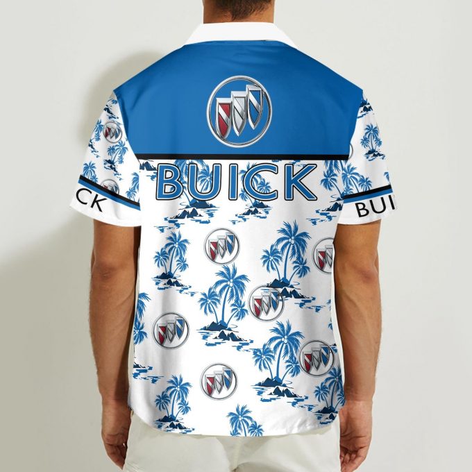Buick 3D Button 3D Button Hawaiian Shirt Gift for Men Dad Father Gift for Men Dad Father