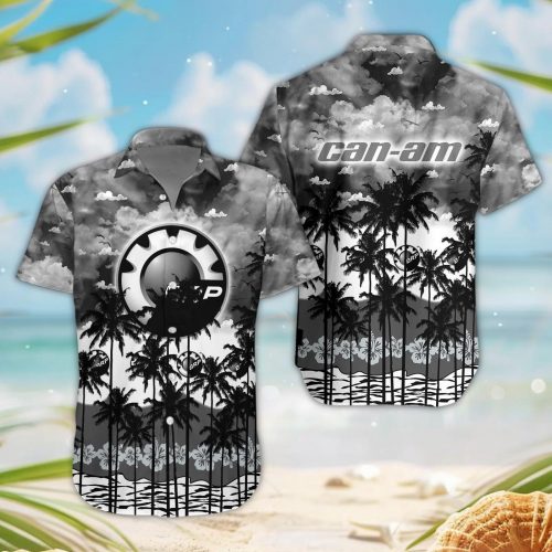 Can-Am 3D Button Hawaii Shirt Gift for Men Dad Father