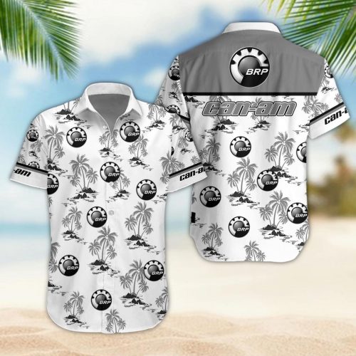 Can-Am 3D Button 3D Button Hawaiian Shirt Gift for Men Dad Father Gift for Men Dad Father