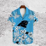 Carolina Panthers 2023 AOP 3D Button 3D Button Hawaiian Shirt Gift for Men Dad Father Gift for Men Dad Father V23