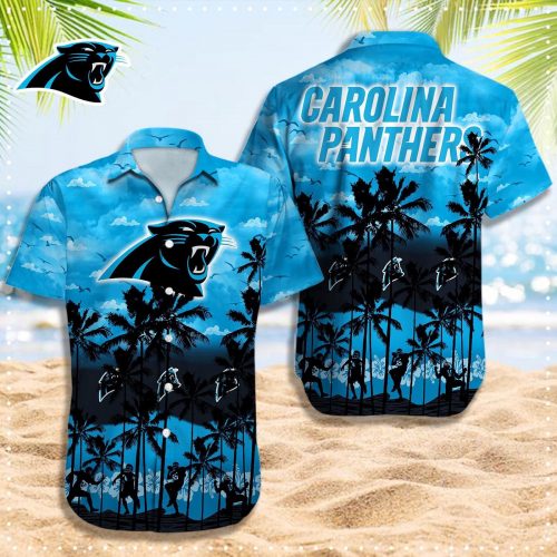 Carolina Panthers 3D Button 3D Button Hawaiian Shirt Gift for Men Dad Father Gift for Men Dad Father 08