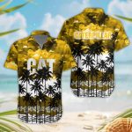 Caterpillar 3D Button Hawaii Shirt Gift for Men Dad Father