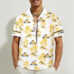 Challenger 3D Button 3D Button Hawaiian Shirt Gift for Men Dad Father Gift for Men Dad Father