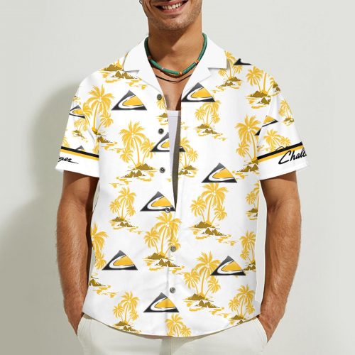 Challenger 3D Button 3D Button Hawaiian Shirt Gift for Men Dad Father Gift for Men Dad Father