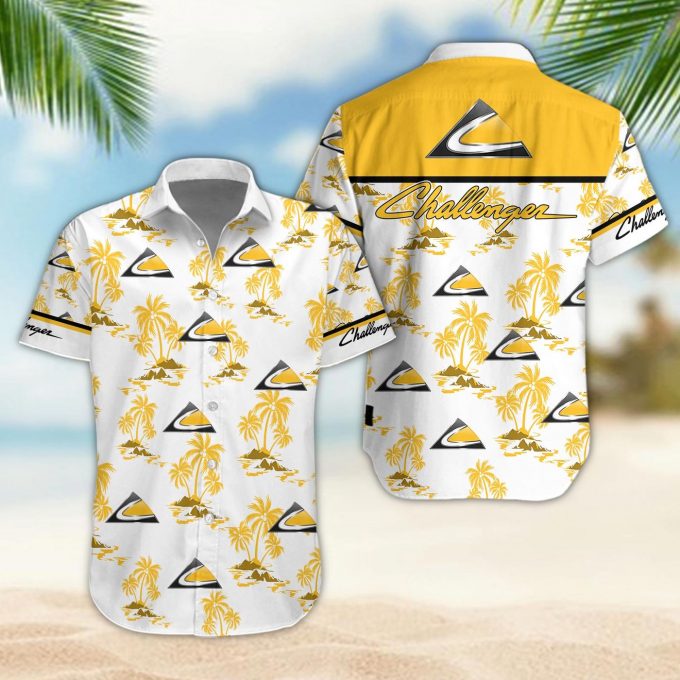 Challenger 3D Button 3D Button Hawaiian Shirt Gift for Men Dad Father Gift for Men Dad Father