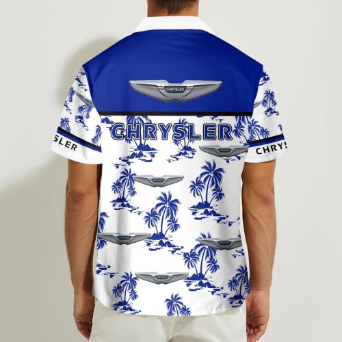 Chrysler 3D Button 3D Button Hawaiian Shirt Gift for Men Dad Father Gift for Men Dad Father