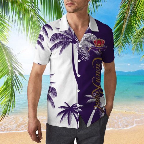 Crown Royal 3D Button 3D Button Hawaiian Shirt Gift for Men Dad Father Gift for Men Dad Father 3HS-Q1U6