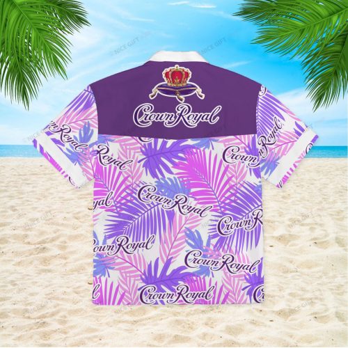 Crown Royal 3D Button 3D Button Hawaiian Shirt Gift for Men Dad Father Gift for Men Dad Father 3HS-Y0E7