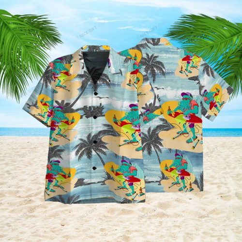 Cthulhu Ironing Clothes Hawaiian 3D Shirt 3HS-M7E1