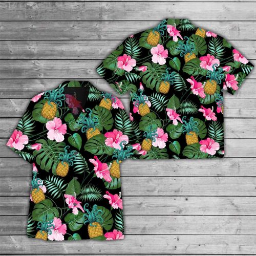 Cthulhu Pineapple Hawaiian 3D Shirt 3HS-W3H6