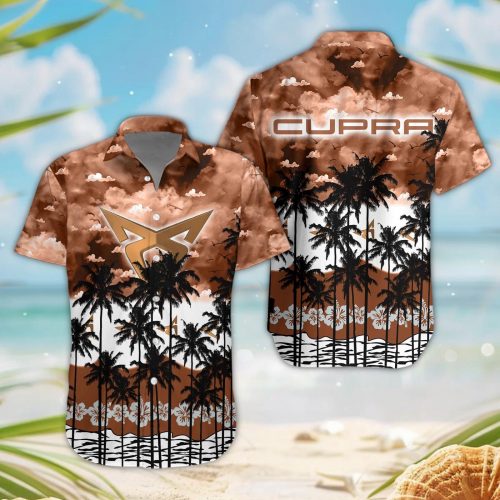 Cupra 3D Button Hawaii Shirt Gift for Men Dad Father