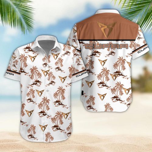 Cupra 3D Button 3D Button Hawaiian Shirt Gift for Men Dad Father Gift for Men Dad Father
