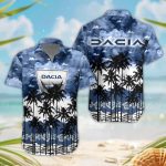 Dacia 3D Button Hawaii Shirt Gift for Men Dad Father