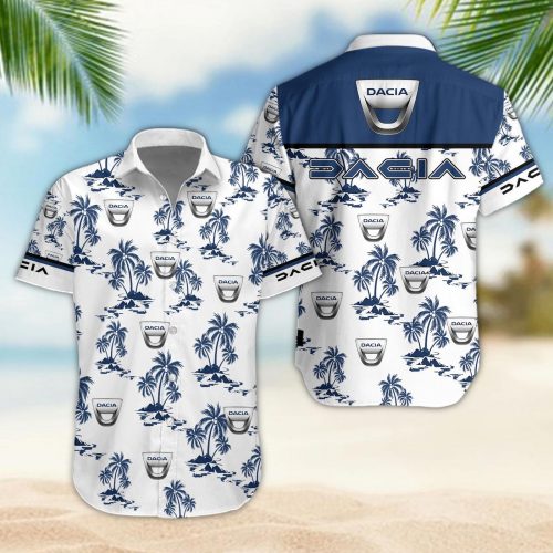 Dacia 3D Button 3D Button Hawaiian Shirt Gift for Men Dad Father Gift for Men Dad Father
