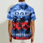 DAF 3D Button Hawaii Shirt Gift for Men Dad Father