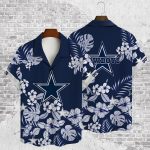 Dallas Cowboys 2023 AOP 3D Button 3D Button Hawaiian Shirt Gift for Men Dad Father Gift for Men Dad Father V25