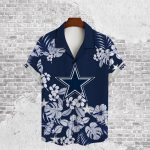 Dallas Cowboys 2023 AOP 3D Button 3D Button Hawaiian Shirt Gift for Men Dad Father Gift for Men Dad Father V25