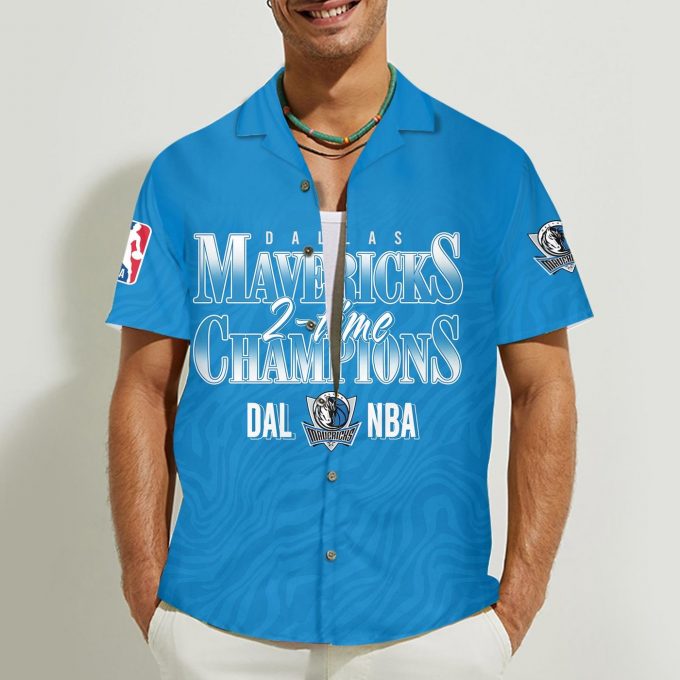 Dallas Mavericks 2024 NBA Final Champions 3D Button 3D Button Hawaiian Shirt Gift for Men Dad Father Gift for Men Dad Father